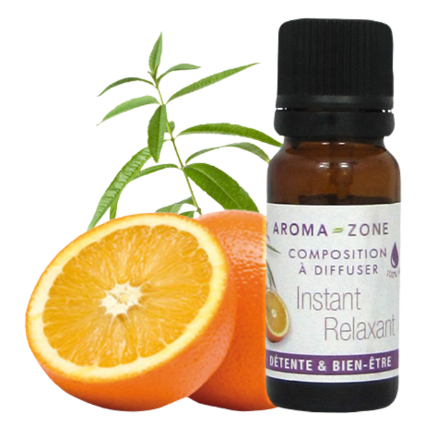 Composition huiles essentielles pour diffuseur Instant Relaxant 10ml