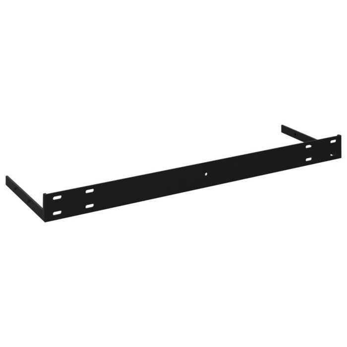 Estantes flotantes de pared vidaXL, 2 unidades, blancos, 120 x 23,5 x 3,8 cm, MDF