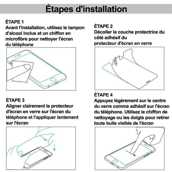Film de protection écran - VCOMP - Samsung Galaxy A31 - Verre Trempé - Lot de 3 - Résistant aux rayures
