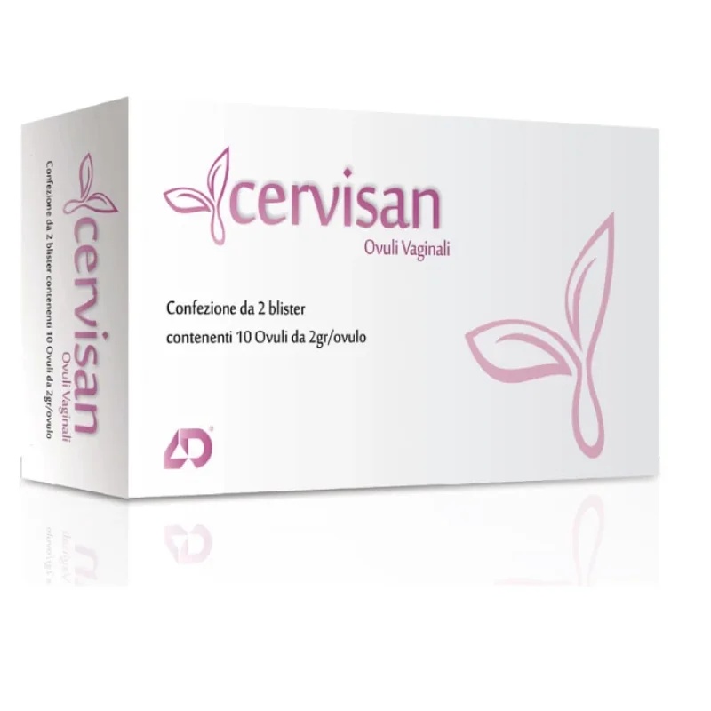 Cervisan 10 huevos vaginales. Efecto reepitelizante en el ecosistema vaginal.