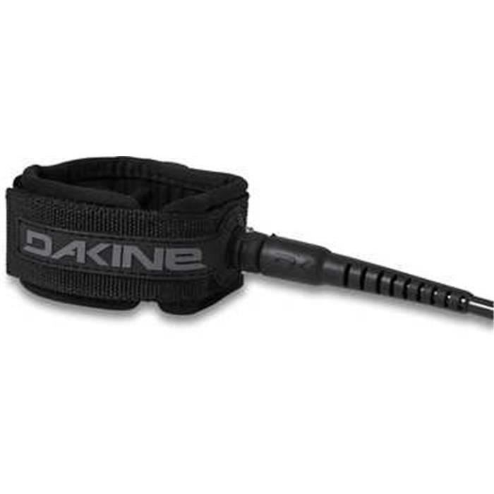 DAKINE Kainui Team 8ft x 1/4 Irons Black Surf Leash - DAKINE - Surf Accessories - White - Black