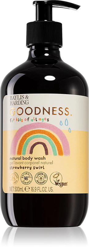 Baylis & Harding Goodness Gel de Limpeza Suave com Sabor de Morango para Bebês desde o Nascimento