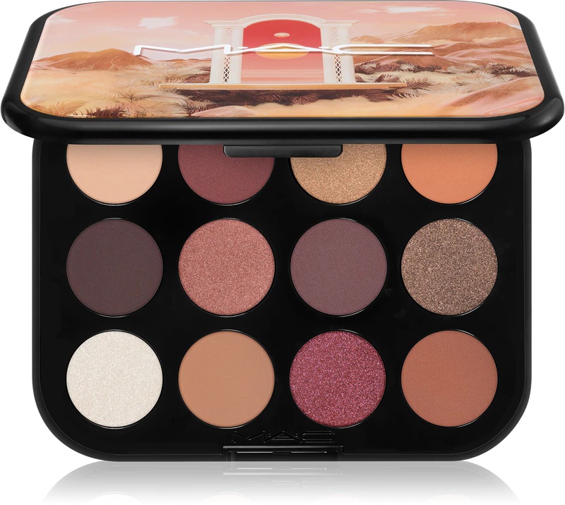 MAC Cosmetics Connect In Colour acu ēnu palete 12 toņi
