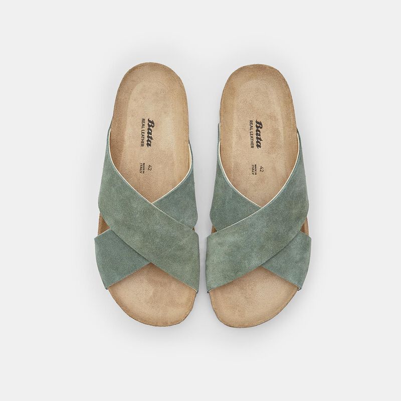 Ciabatte i Suede da Uomo BATA