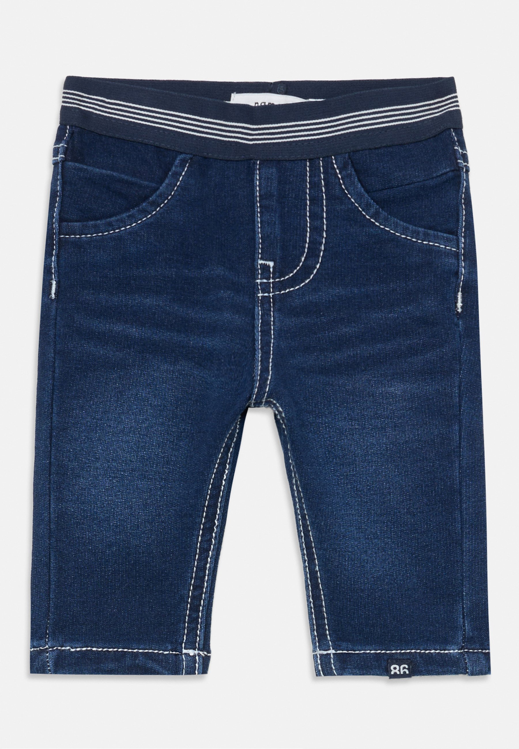 Naam: NBMSILAS SWE - Slim fit jeans - denimblauw