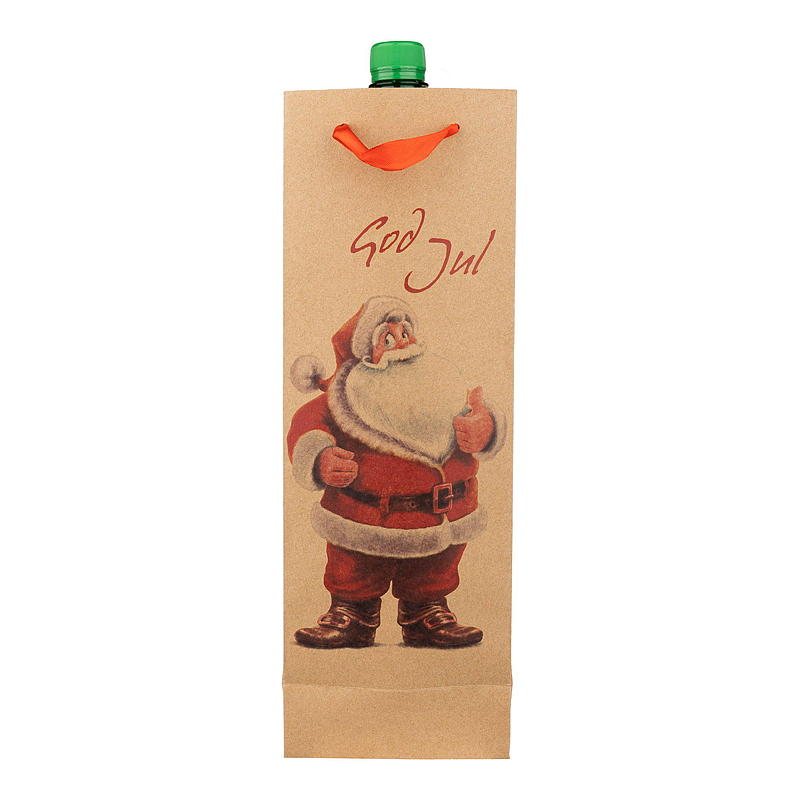 Bolsa para botellas Home 36x12,5x8 cm Kraft