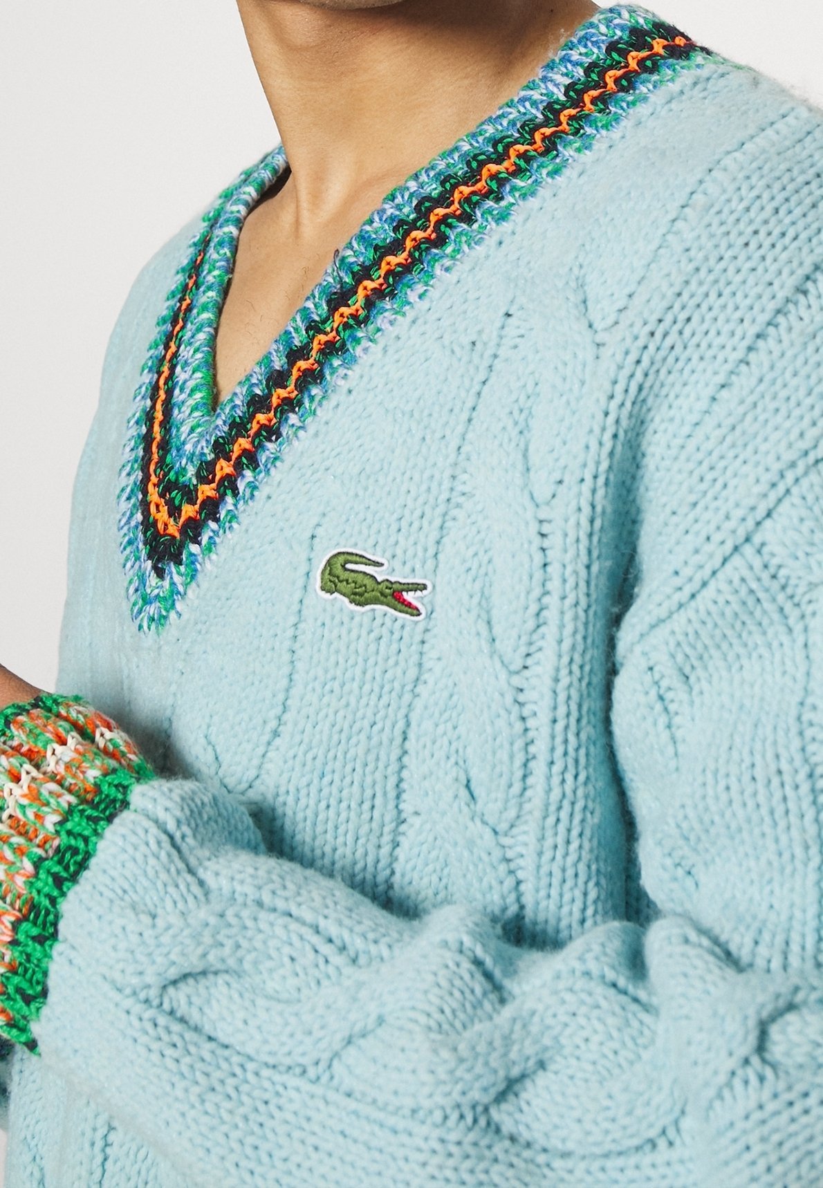 Lacoste Pullover – türkis