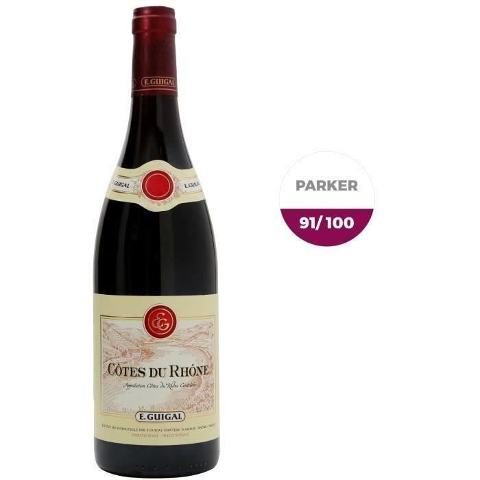 E. Guigal 2022 Côtes-du-Rhône - Vino tinto del Valle del Ródano x6