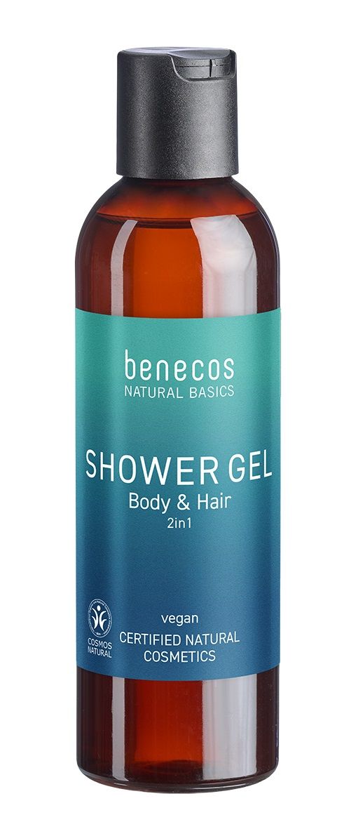 Sprchový a vlasový gél 2 v 1 Natural Basics Kúpeľové gély a mydlá