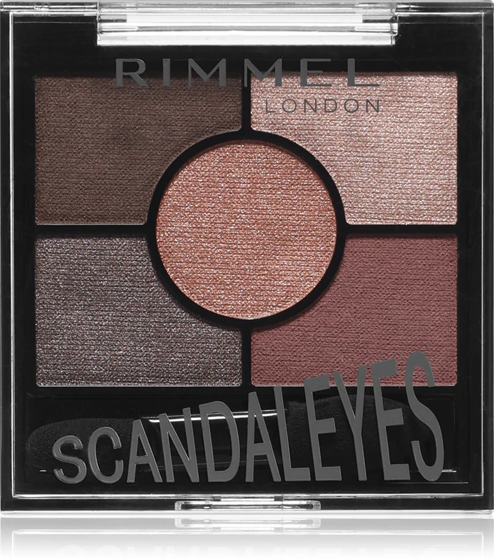 Paleta očných tieňov Rimmel ScandalEyes
