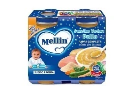 MELLIN Mellin Complete babyvoeding 2 x 200 g Kip en groenten
