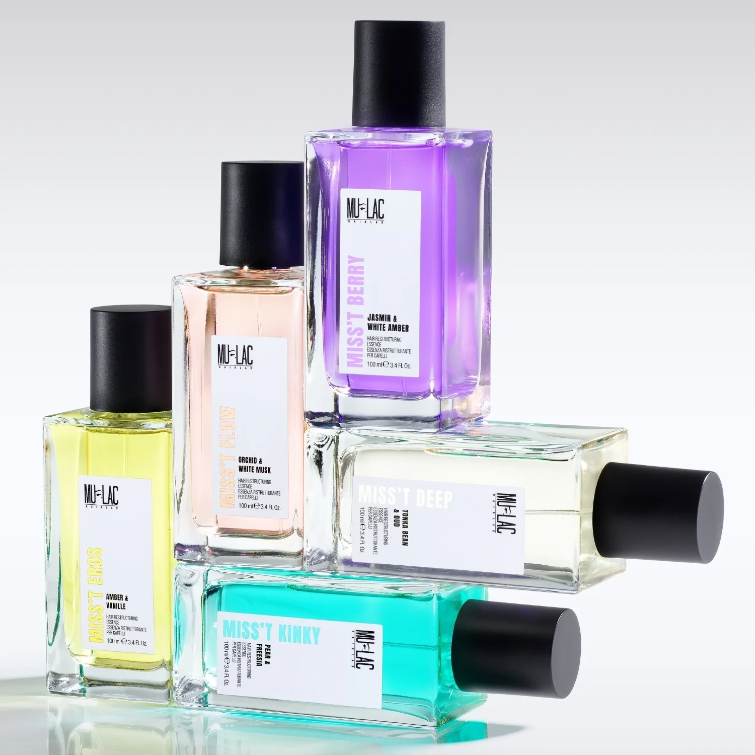 Essenze Profumate MISS'T FLOW - ORCHID & WHITE MUSK - ESSENZA RISTRUTTURANTE PER CAPELLI - Ristrutturanti & Ricostruttivi, Profumo per Capelli