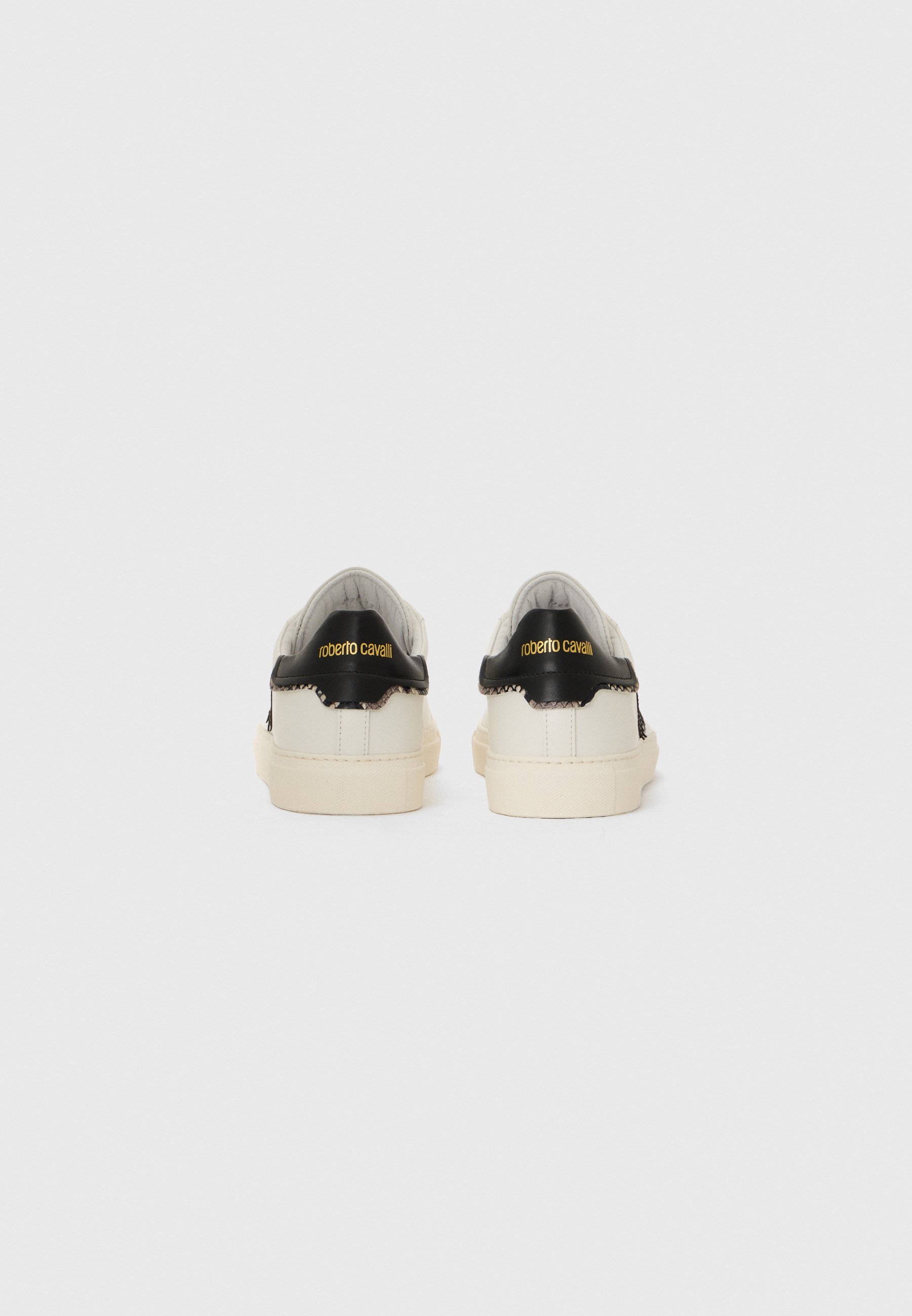 Roberto Cavalli BERNA - Sneakers - bianco/nero
