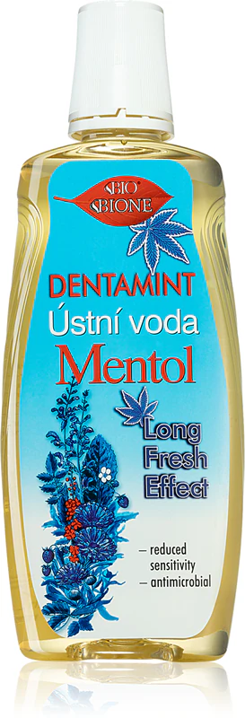 Bione Cosmetics Dentamint Menthol Mondspoeling
