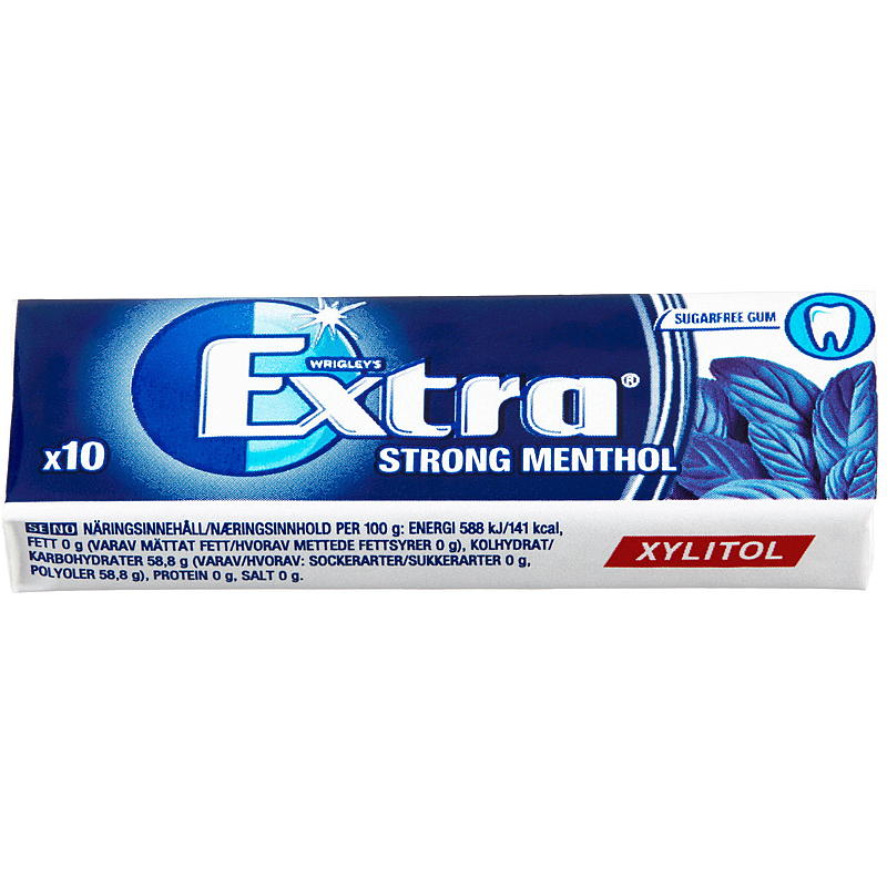 Ekstra Ekstra 14 g Sterk mentol