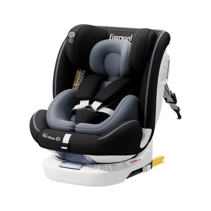 Fourward Siège auto bébé pivotant 360° ISOFIX - 0-12 ans (40-150 cm) - Ceinture 5 points - Norme ECE R129 - pour petites voitures