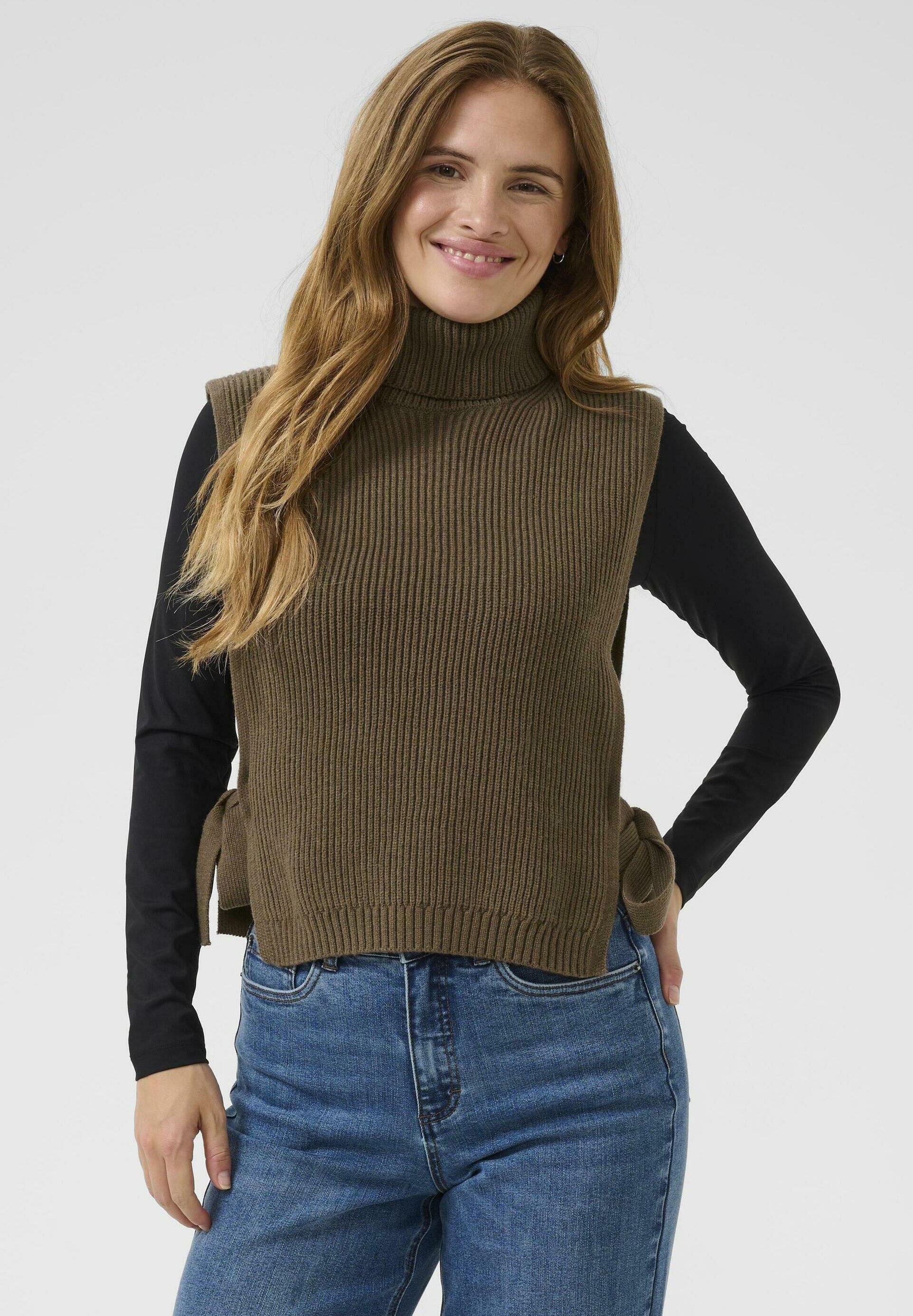 Kaffe SALLY - Top - diep taupe