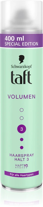 Schwarzkopf Taft Volume lak za lase s srednjo fiksacijo za tanke lase