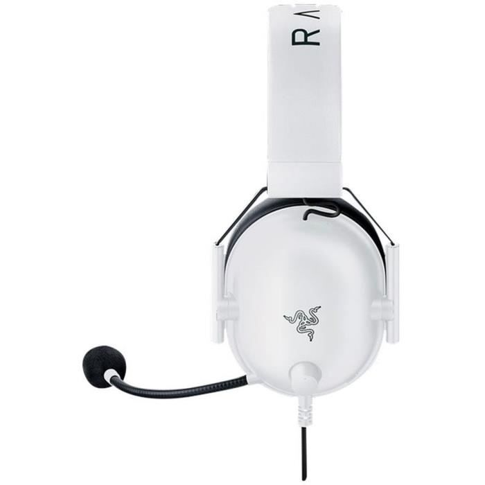 Razer BLACKSHARK V2 X WHITE PC Headset - Multi-platform wired headset for esports