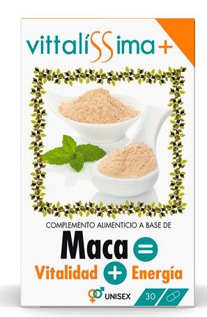 Maca vitalitātes un enerģijas kapsulas Uzturs un diētika