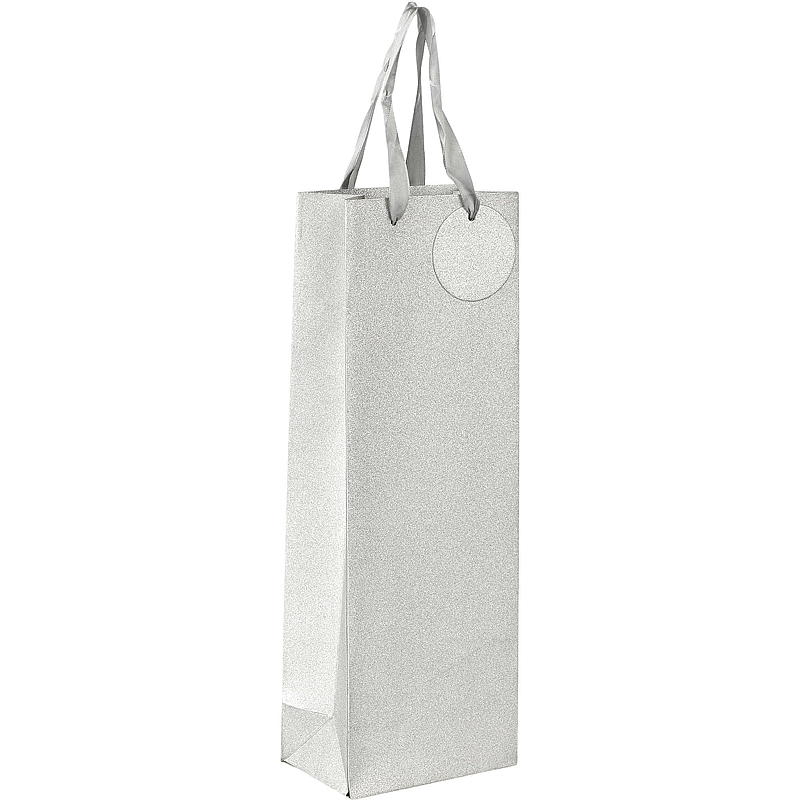 Borsa per bottiglia Home 36x8x12,5 cm glitterata