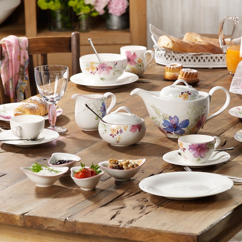 Villeroy & Boch tējkanna 6 personām, Mariefleur Gris Basic - 1 gab.