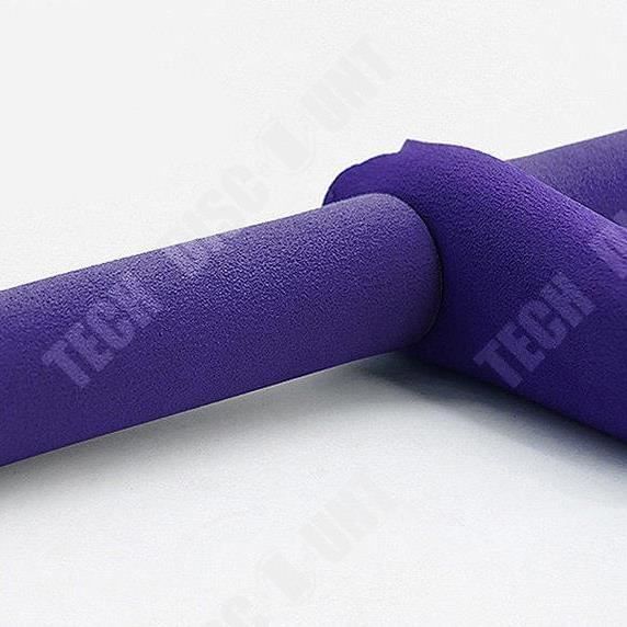 Equipamento de ginástica - TD® - Multifuncional - 4 faixas de resistência - Pega de espuma - Unissex