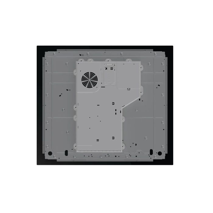 Placa de inducción Hisense de 60 cm con 4 quemadores, 7200 W, negra - HI621FM