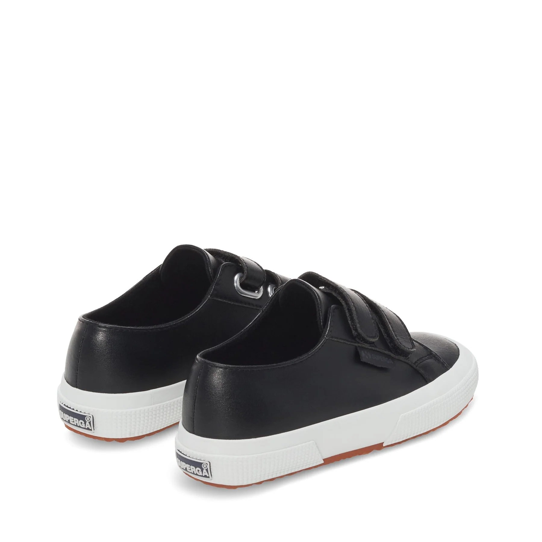 2750 KIDS STRAPS VEGAN MATERIAL-BLACK-WHITE