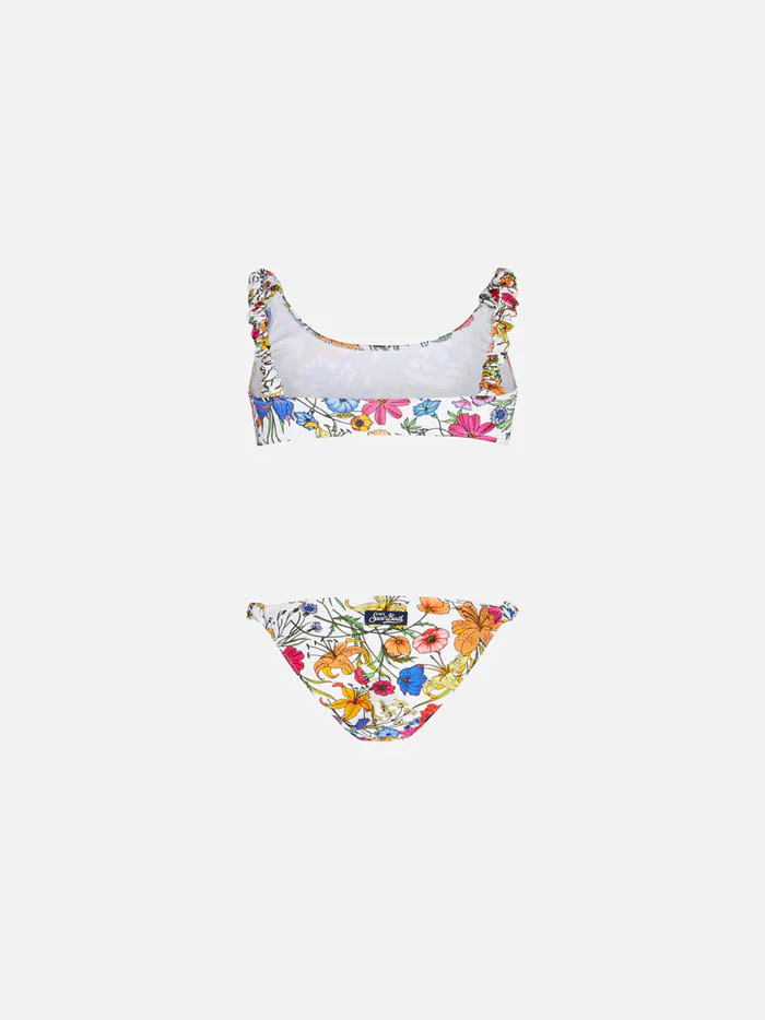Baby-Bralette mit Blumenmuster