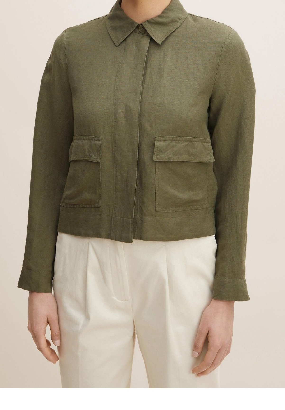 TOM TAILOR Blazer - kaki