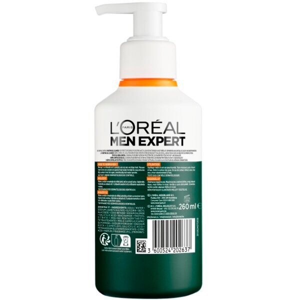 L'Oréal Paris Men Expert Derma Control pročišćavajući gel za čišćenje lica 260 ml