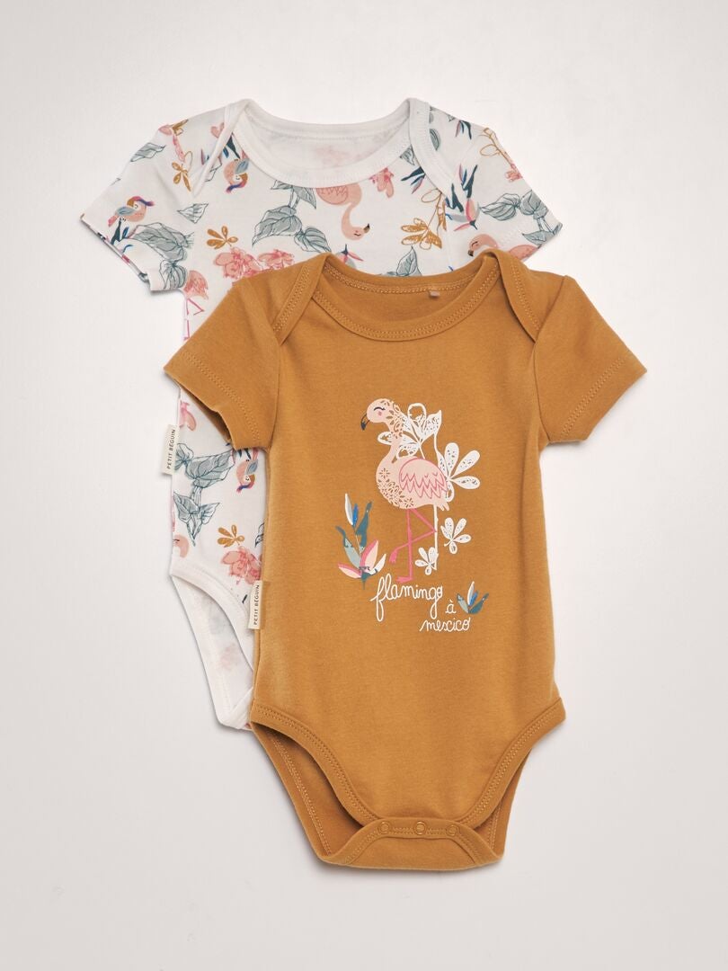 Conjunto de 2 bodies - AMARELO