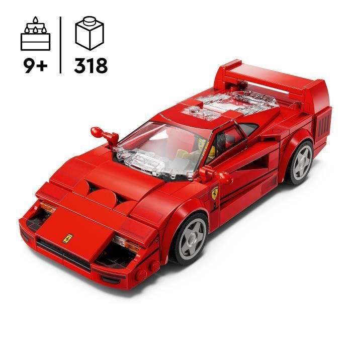 LEGO® Speed Champions 76934 Ferrari F40 Supercar - Veicolo giocattolo per bambini e bambine