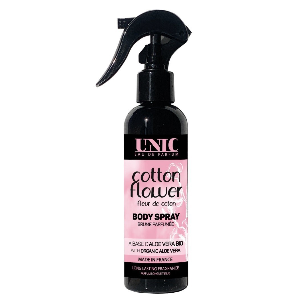 UNIC sprej za tijelo s mirisom pamučnog cvijeta - 200 ml