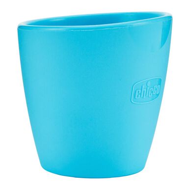 Chicco Mini silikonikuppi 6 kk sininen 1 kpl 1 kpl