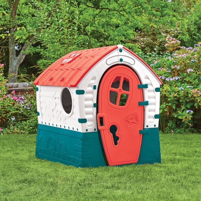 Playhouse - Dream House - Twilight - Plastic - Red - Self-assembly required