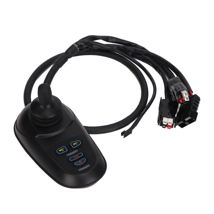 Joystick para silla de ruedas con interfaz USB, controlador inteligente IPX5, accesorio universal para sillas de ruedas, 24 V CC.