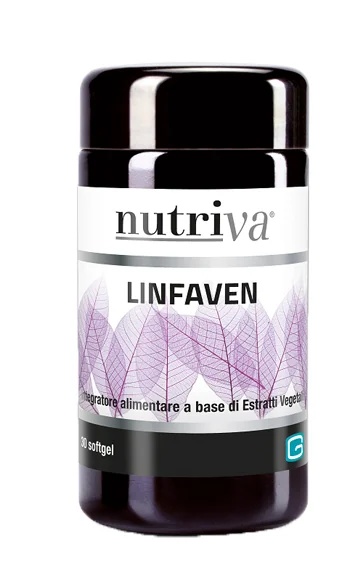 NUTRIVA Nutriva Linfoven Venous voedingssupplement 30 zachte capsules