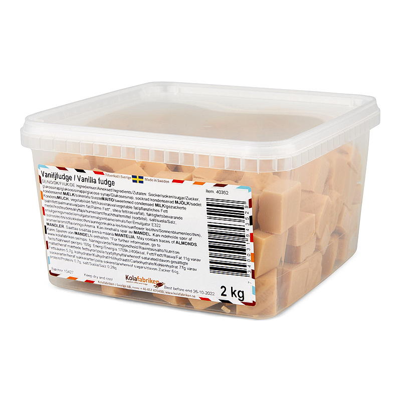 Fudge vanille KnallGoodt 2 kg