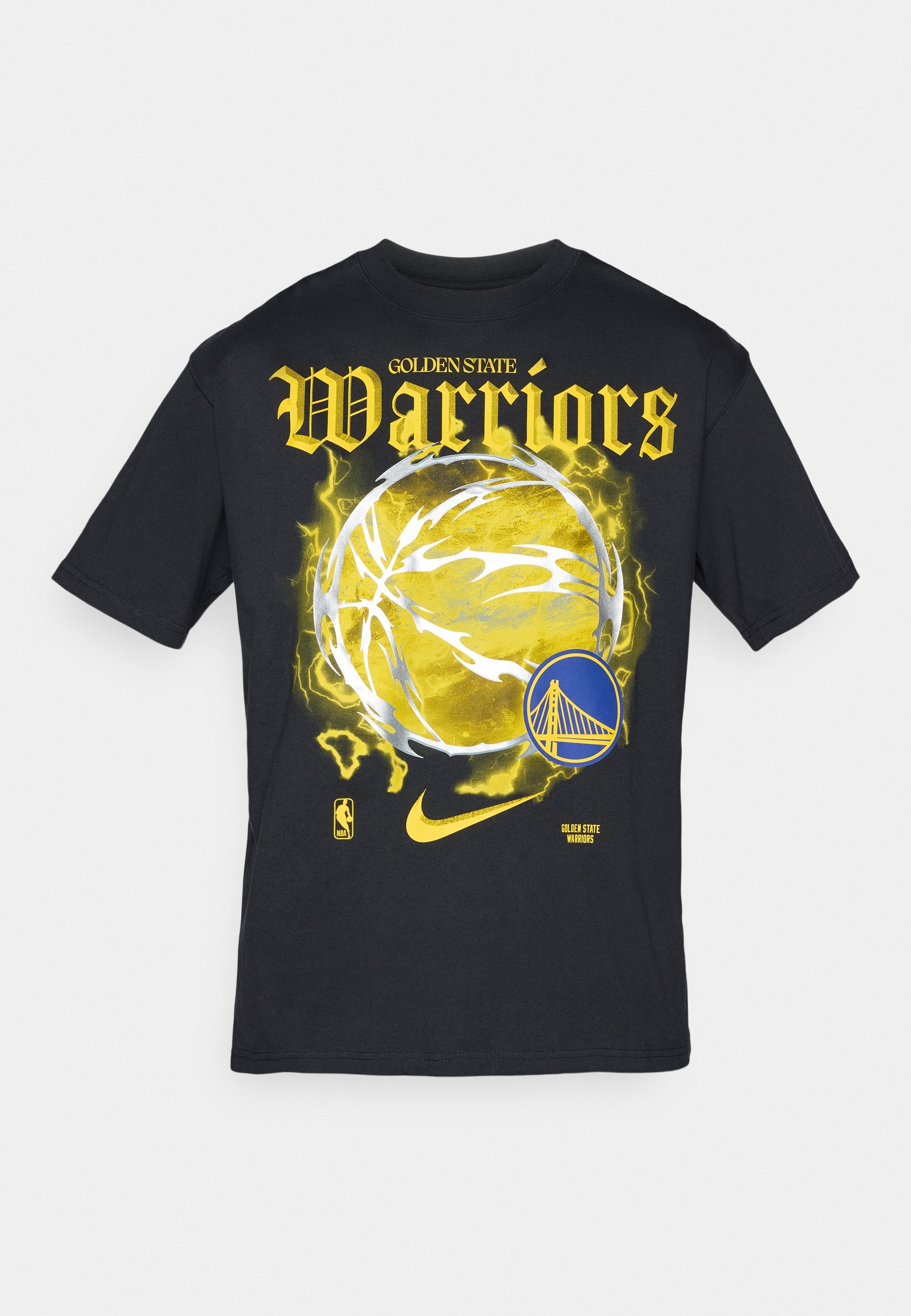 Nike Performance GOLDEN STATES WARRIORS M90 T-särk - Klubirõivad - must