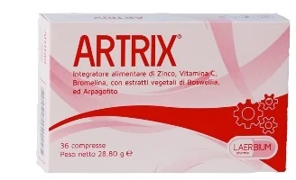 Artrix Nahrungsergänzungsmittel zur Unterstützung der Gelenkfunktion, 36 Tabletten