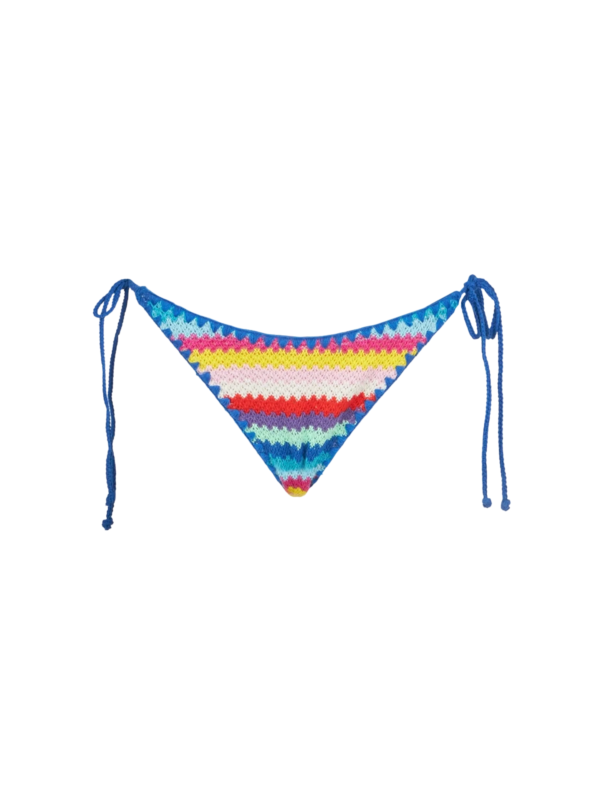 Gehäkelte Badehose für Damen mit verstellbaren Seitenbändern
