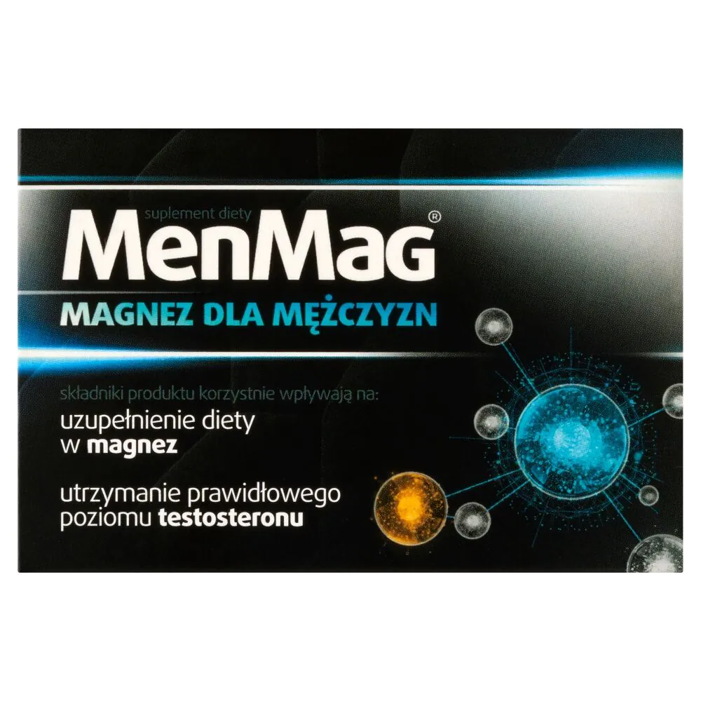 MenMag, Suplement diety z magnezem, Tabletki