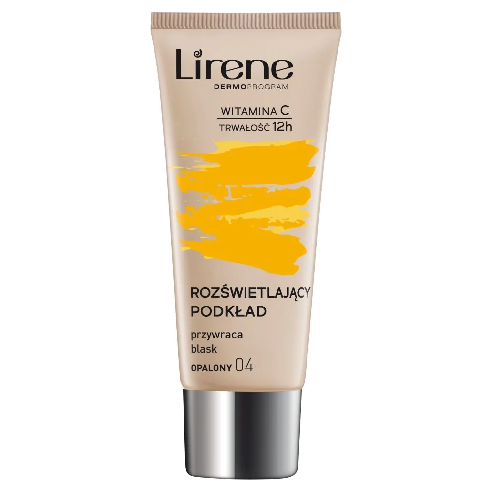 Lirene Fluid rozświetlający, 04 Opalony