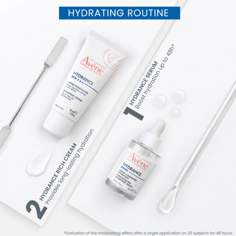 Hydratačný krém Avène Hydrance Rich Hydrating Cream pre suchú a veľmi suchú pleť