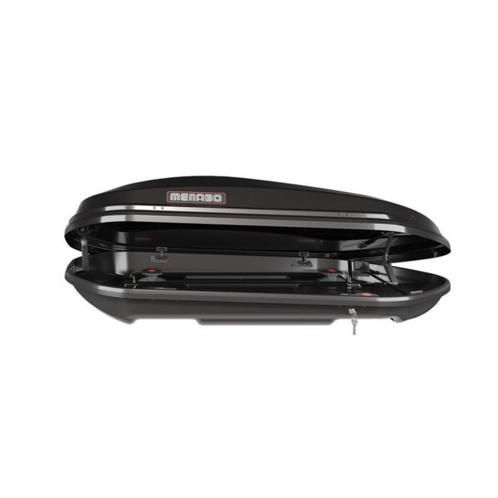 Caixa de teto MENABO DIAMOND 450 DUO 450L - Preto brilhante