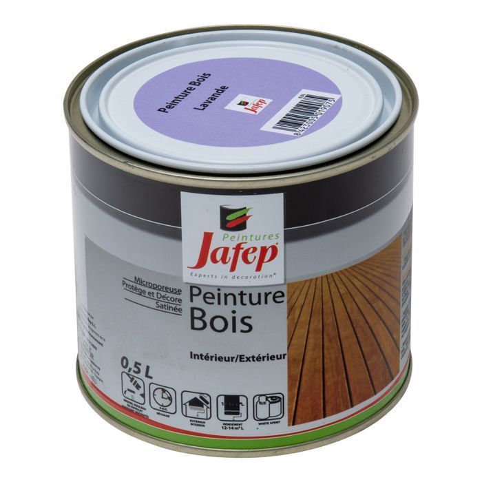 Tinta para madeira Jafep Lavanda 0,5 L