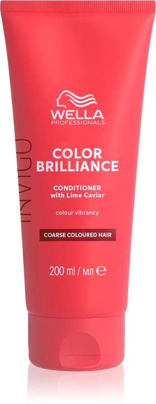 Wella Professionals Invigo Color Brilliance balzam za goste, grobe ali kodraste lase za barvane lase