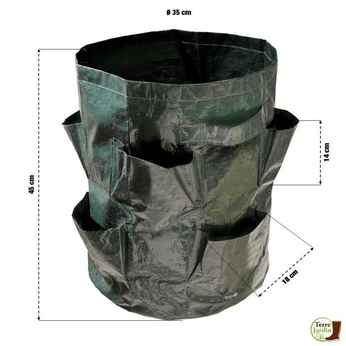 Bolsa para plantar fresas - Bolsa para plantar fresas - X2
